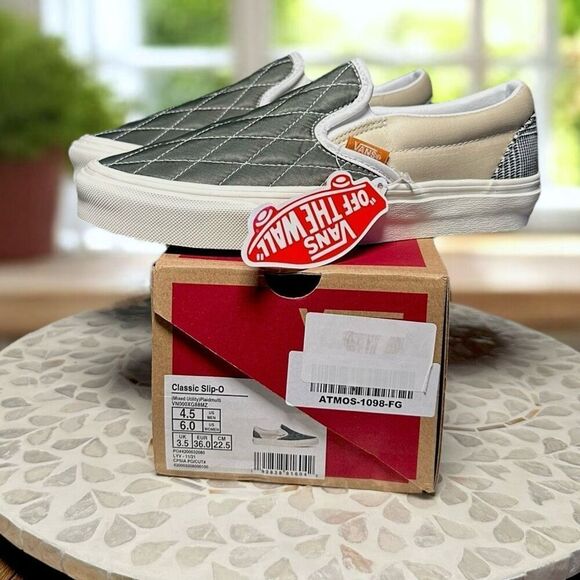 Vans Classic Slip-On Mixed Utility Plaid Multi VN000XG88MZ Men’s 4.5 / Wm’s 6 – - Picture 8 of 14